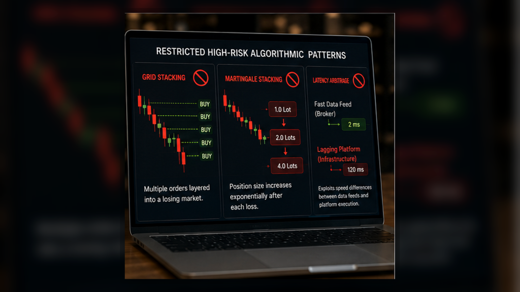 Latency arbitrage
Gird stacking
Maritangle stacking